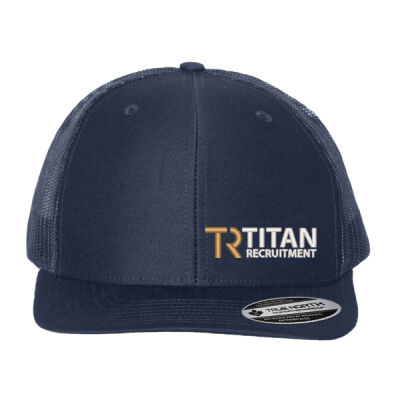 Premium Mesh Back Trucker - Navy Thumbnail