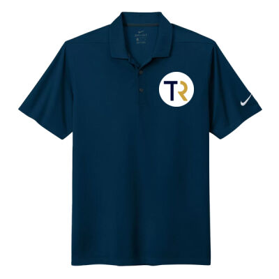 Nike Dri-FIT Pique Polo - Navy Thumbnail