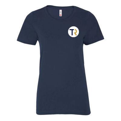 Softblend Tee - Ladies - Navy Thumbnail