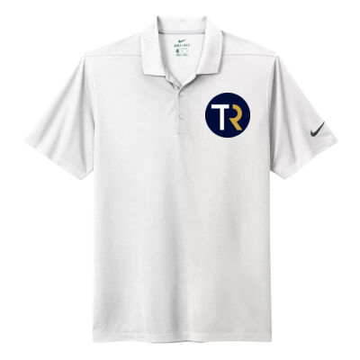 Nike Dri-FIT Pique Polo - White Thumbnail