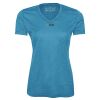 Pro Team Heather Proformance V-Neck Ladies' Tee Thumbnail